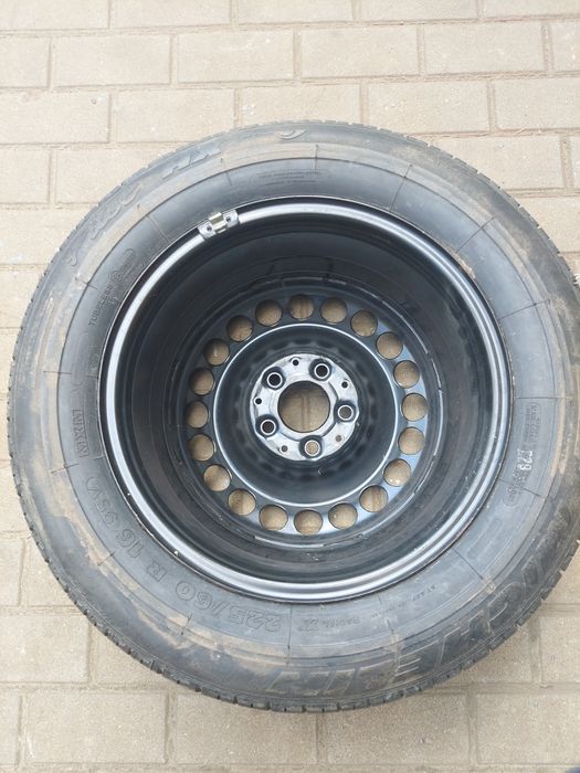Koło zapasowe 5x112 Mercedes S klasa 225 60 R16 felga 7.5 X 16 ET 46