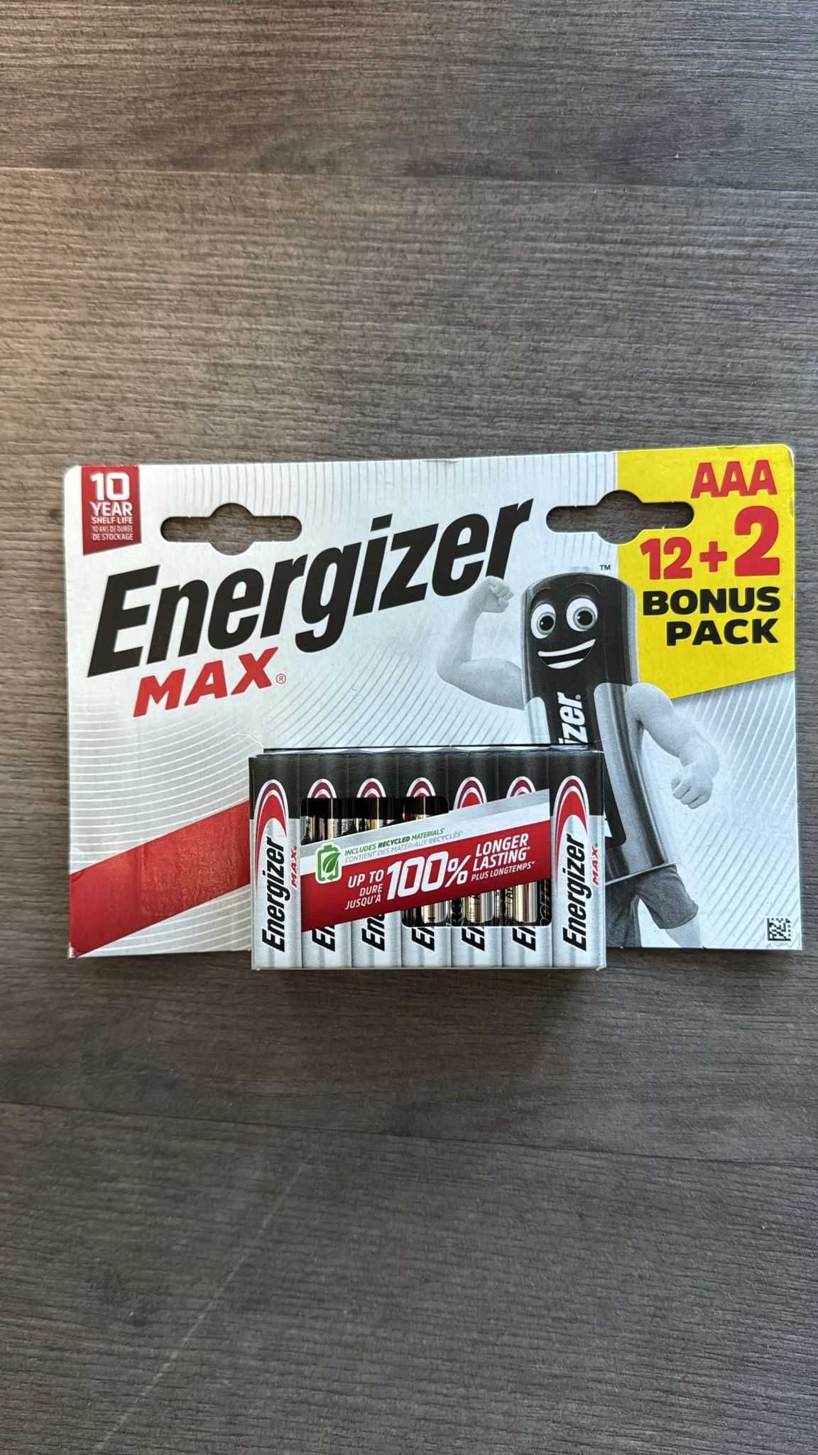 Pilhas Energizer Max AAA
