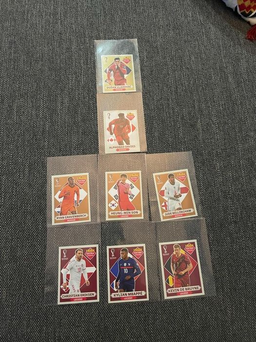 Cromos Qatar 2022 | Extra Stickers Legends/Rookies