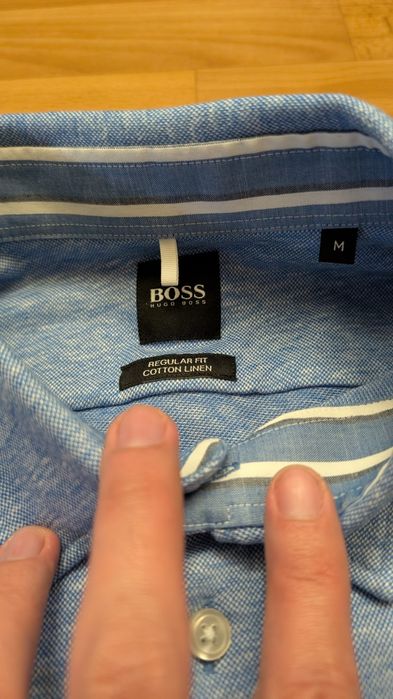 Поло,кофта, світшот Hugo boss котон льон розмір м-л новий стан