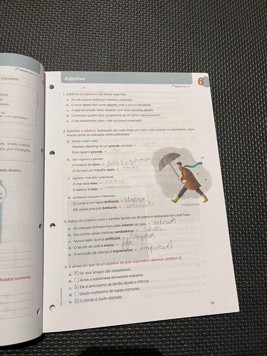 Livro actividades Português 7 ano