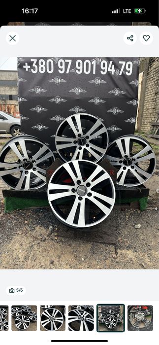 Легкосплавні диски R16/5_112 VW Golf,Jetta,Passat,Touran… та інші