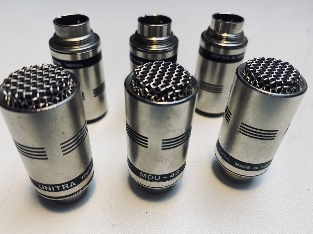 Profesjonalny vintage mikrofon Unitra Tonsil MDU 43