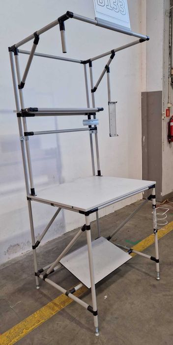 Regał ,stół warsztatowy ABB