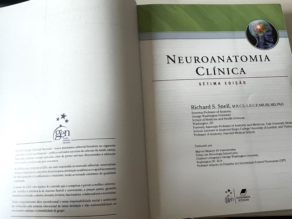 Livro "Neuroanatomia Clínica" - Richard S.Snell
