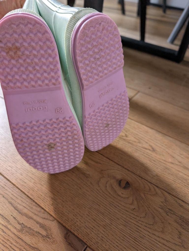 Kalosze rozmiar 29 wkładka 19 cm
