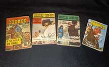 Mini livros cow-boy - ardinha - 6 balas