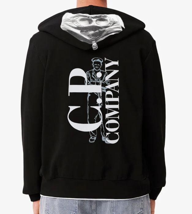 Зип-Худи C.P.Company Logo унисекс Сp компани Casual толстовка кофта
