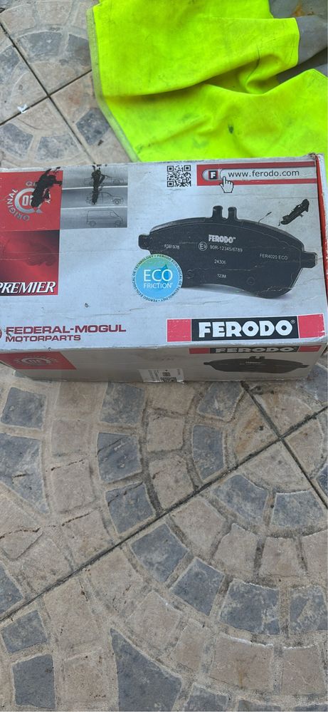 Pastilhas FERODO NOVAS para Audi/seat/skoda/VW VER DESCRIÇAO