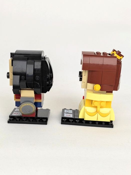 Lego brickheadz 41599 красуня та чудовісько Бель 41595 Disney Дісней