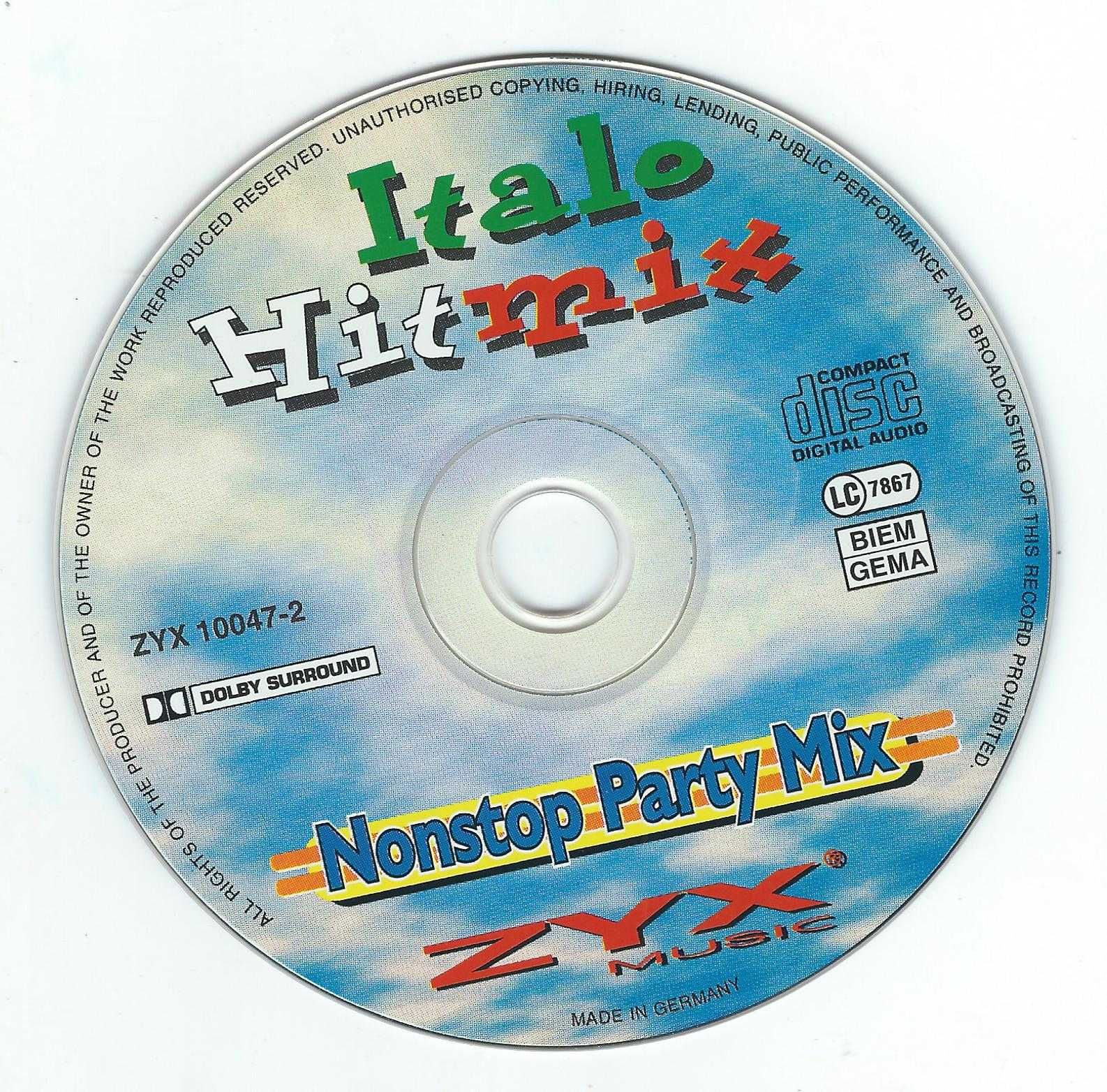 CD VA - Italo Hitmix Nonstop Party Mix (1997) (ZYX Music)