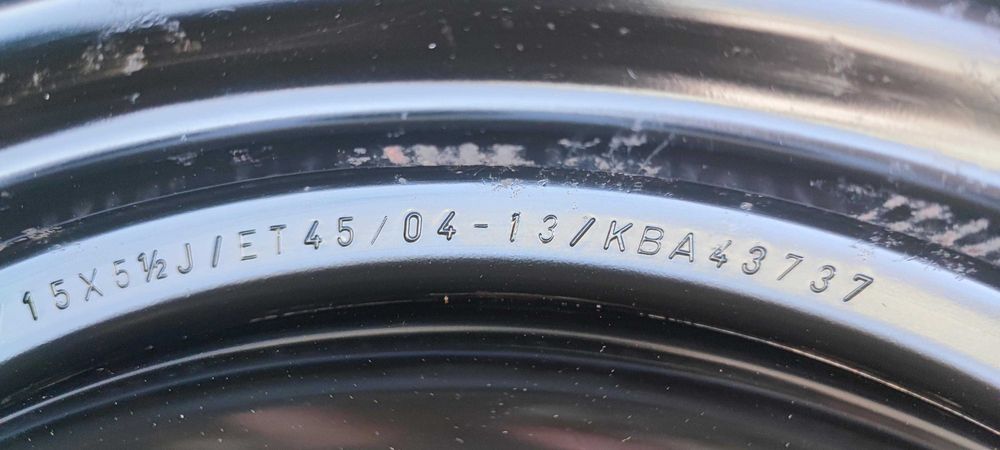 Felgi Stalowe Honda 4x100  5,5jx15  ET45/40  4-szt