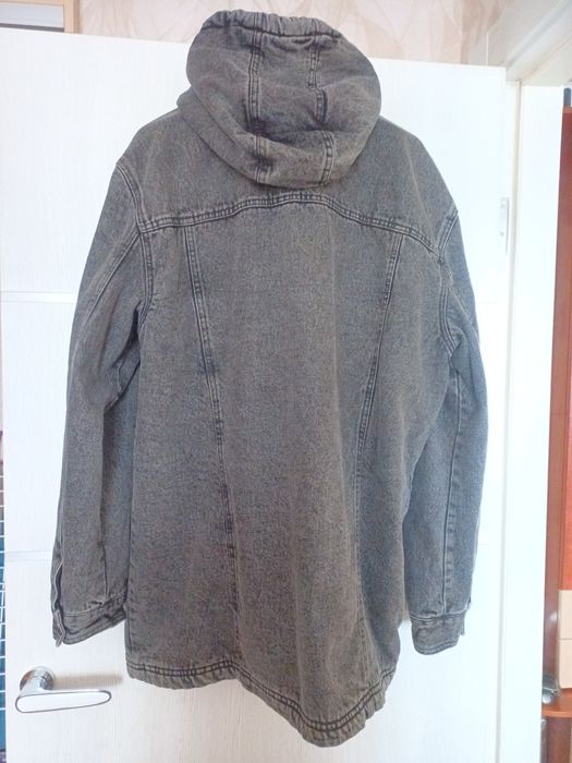 Куртка парка джинсова