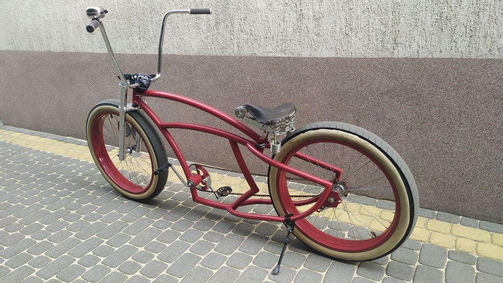 Custom JEDYNY chopper Cruiser rower miejski kastom lowbike fatbike