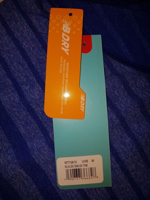 New Balance koszulka bokserka damska WT73810 nowa metka M