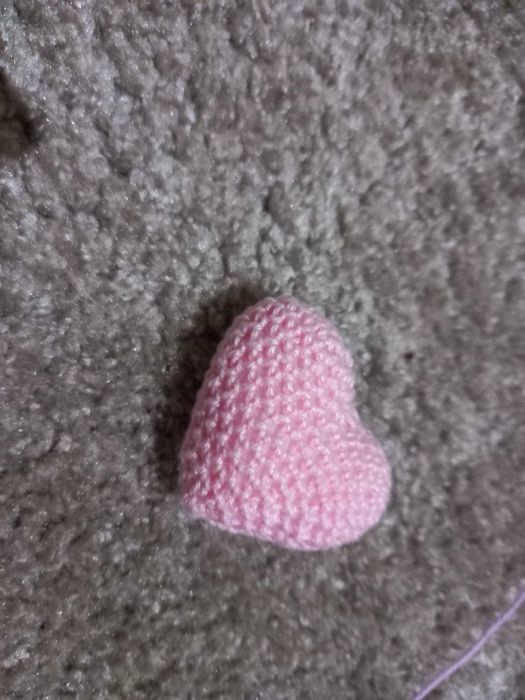 Coração em crochê