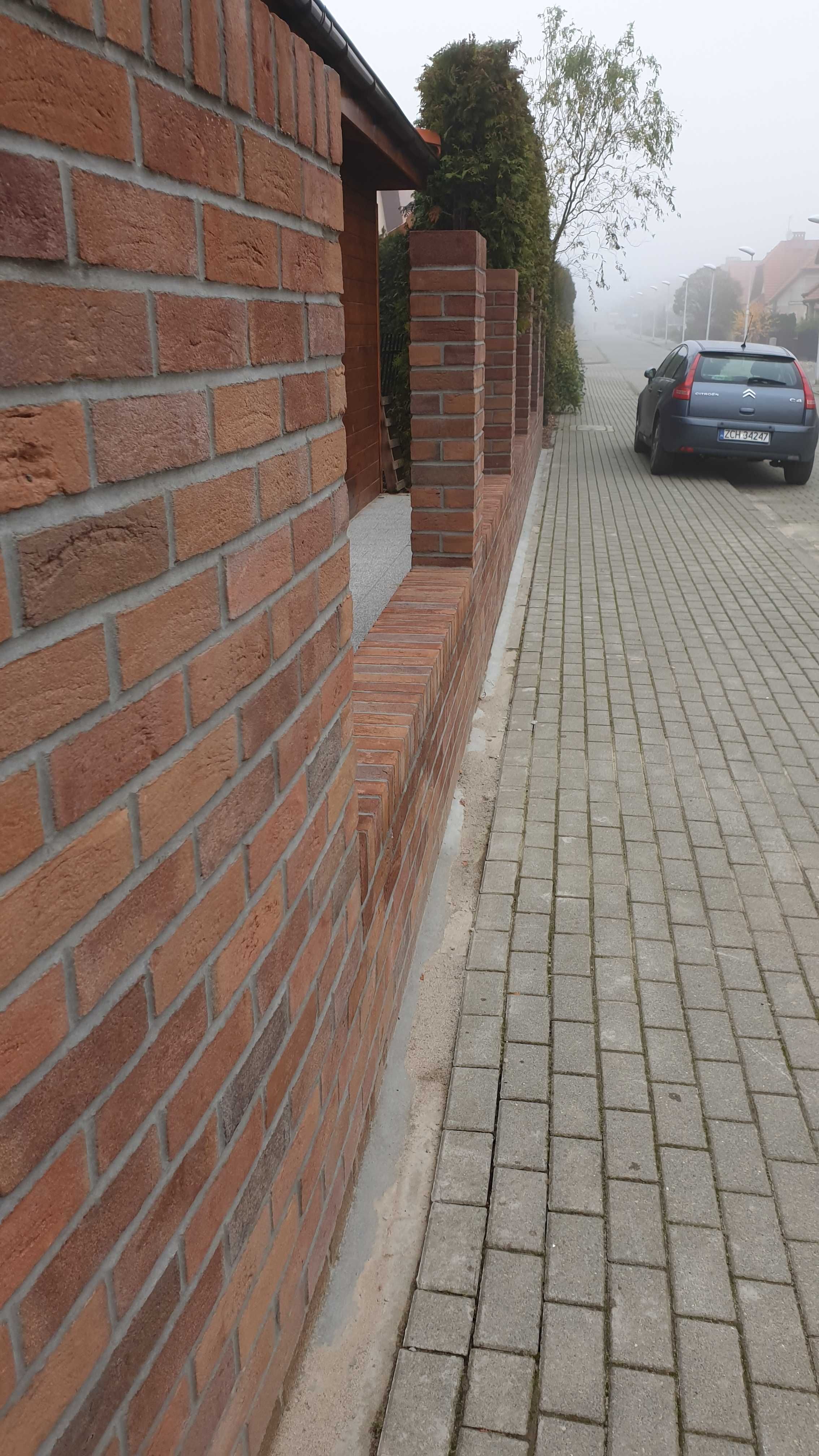 Ogrodzenia Klinkier Joniec Elewacja z klinkieru Szczecin i okolice