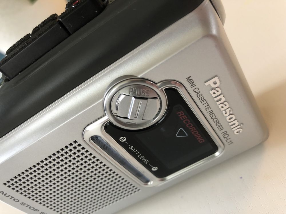 Dyktafon kasetowy  WALKMAN PANASONIC RQ-L11