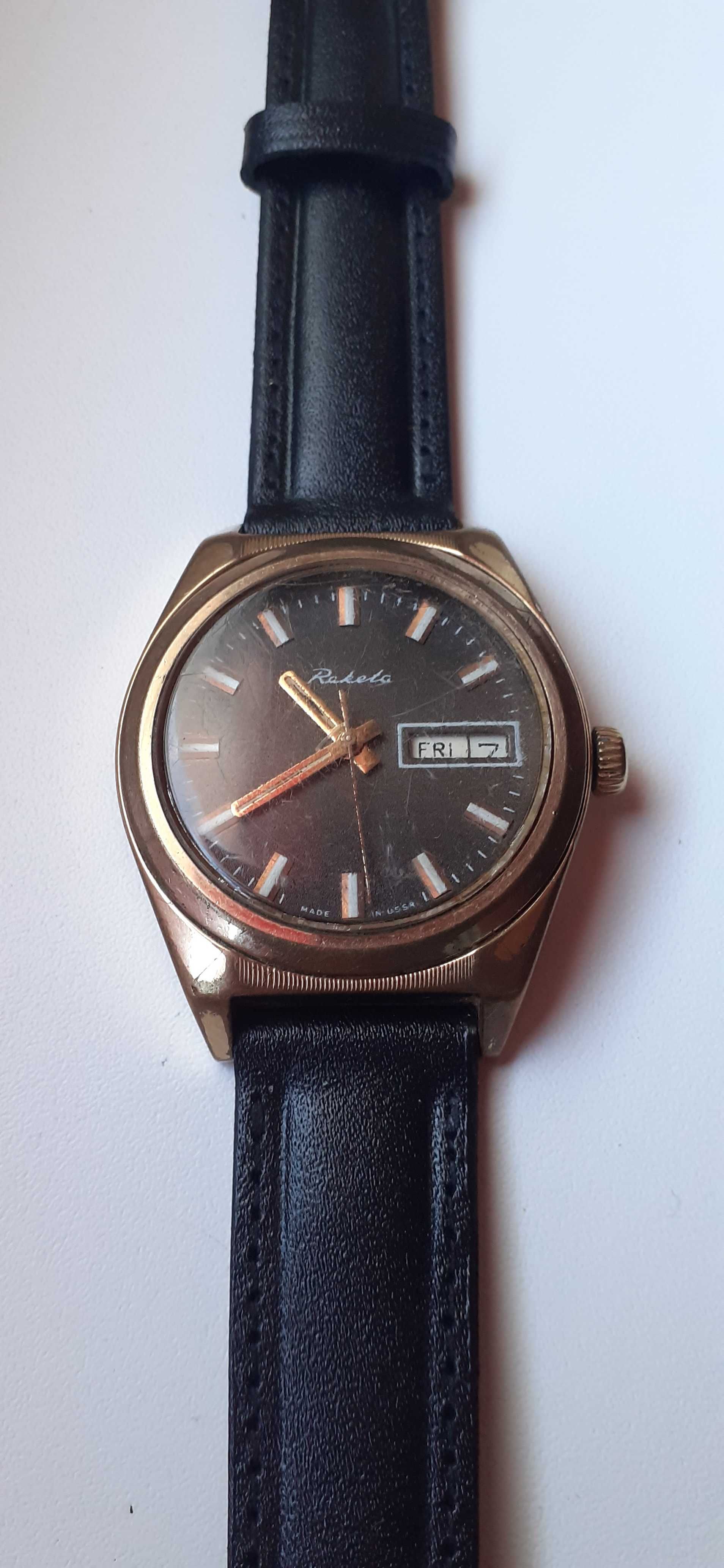 Zegarek Rakieta z dedykacją z 1983 roku.