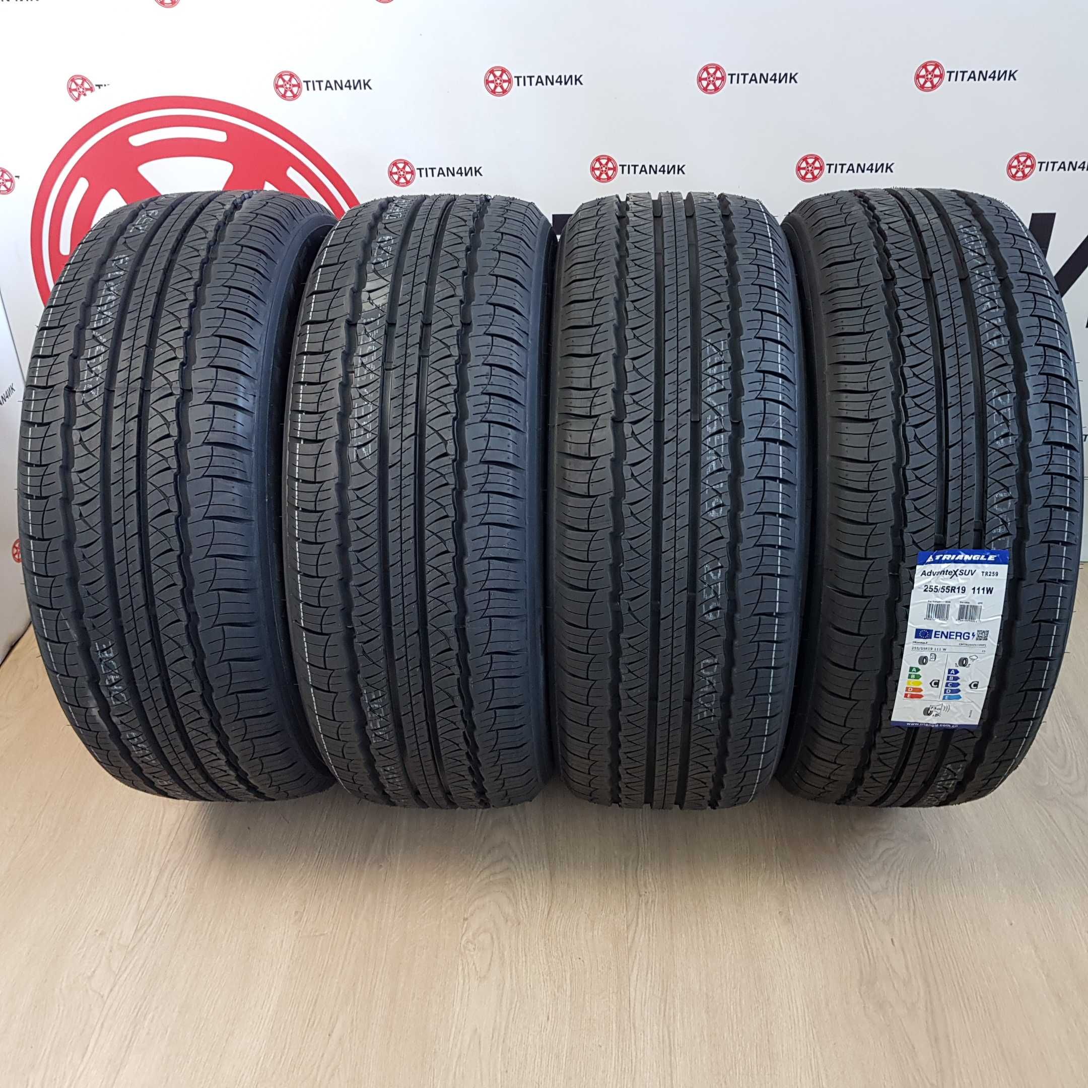 +4шт НОВІ Шини літні 255/55 R19 XL TRIANGLE AdvanteX SUV Літо 19