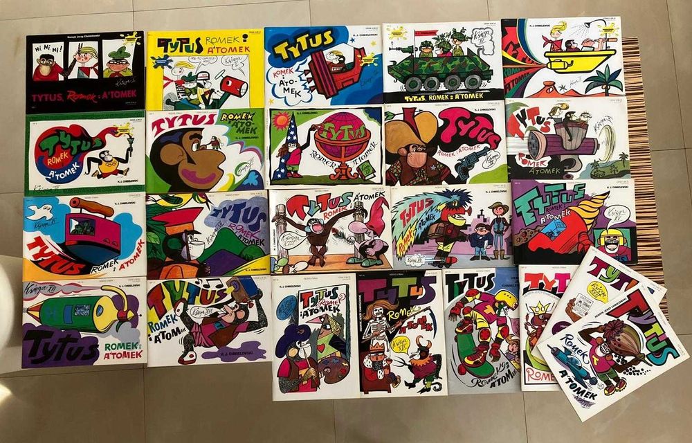 Tytus, Romk i A’Tomek – 23 księgi, kolekcja, 2009 r.