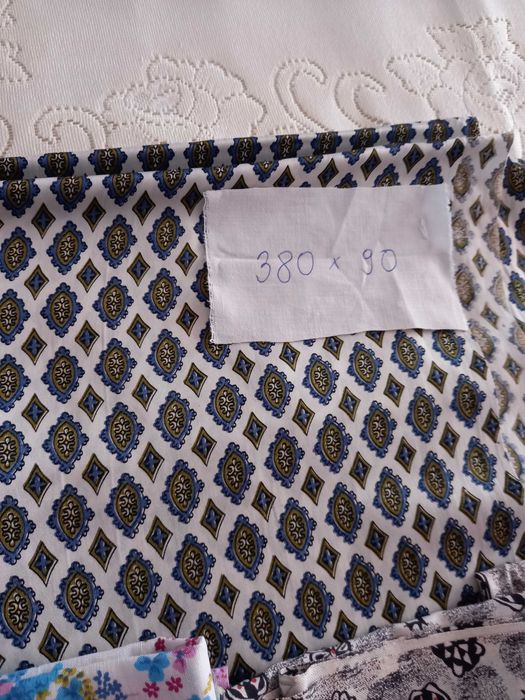 Duże kawałki materiałów (tkaniny ) Zestaw nr 5