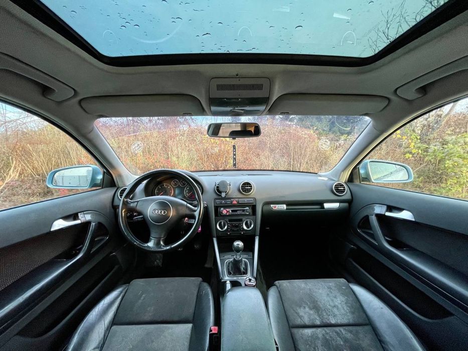 Audi A3 8P 1.9TDI // Alu // Skora // Szyber // Nowy Dwumas // Super