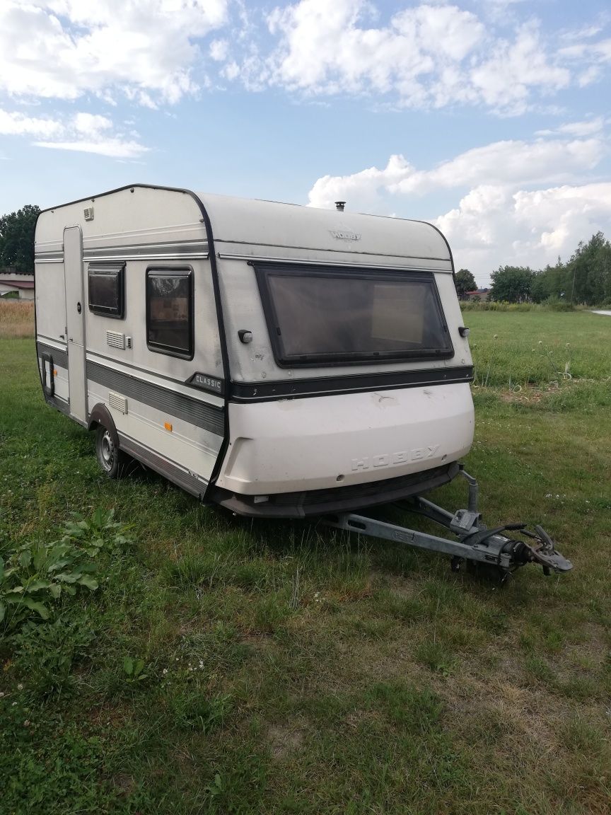 Wypożyczalnia Wynajem Camping Przyczepa Przyczepy Kempingowej Hobby