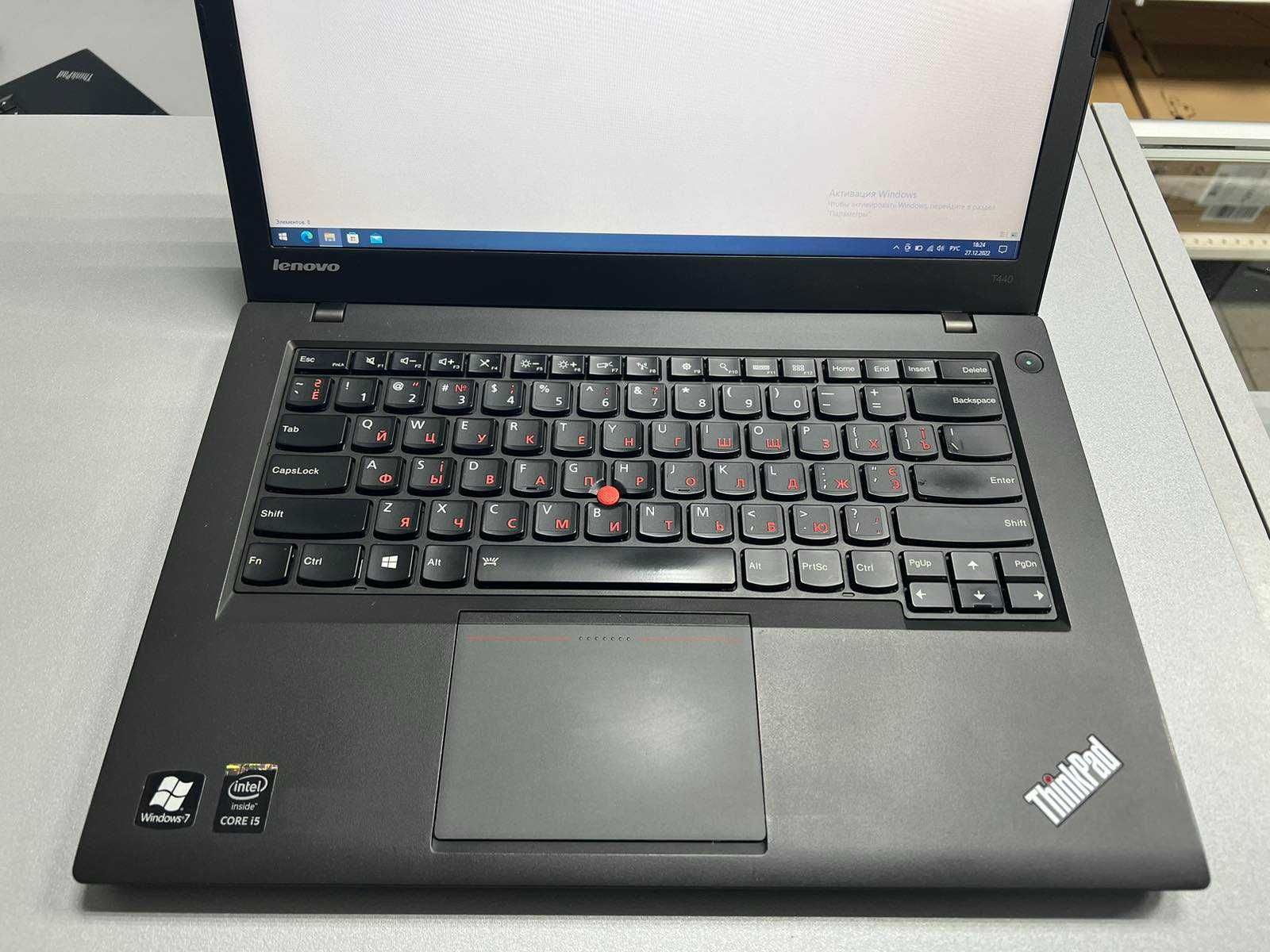 Ноутбук Lenovo ThinkPad T440s, i5, SSD 240GB, 8 GB, 2 АКБ з гарантією