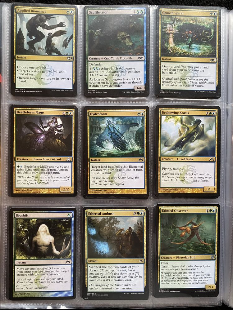 Magic the gathering Kolekcja 41 kart Simic +1000 kart kazda inna