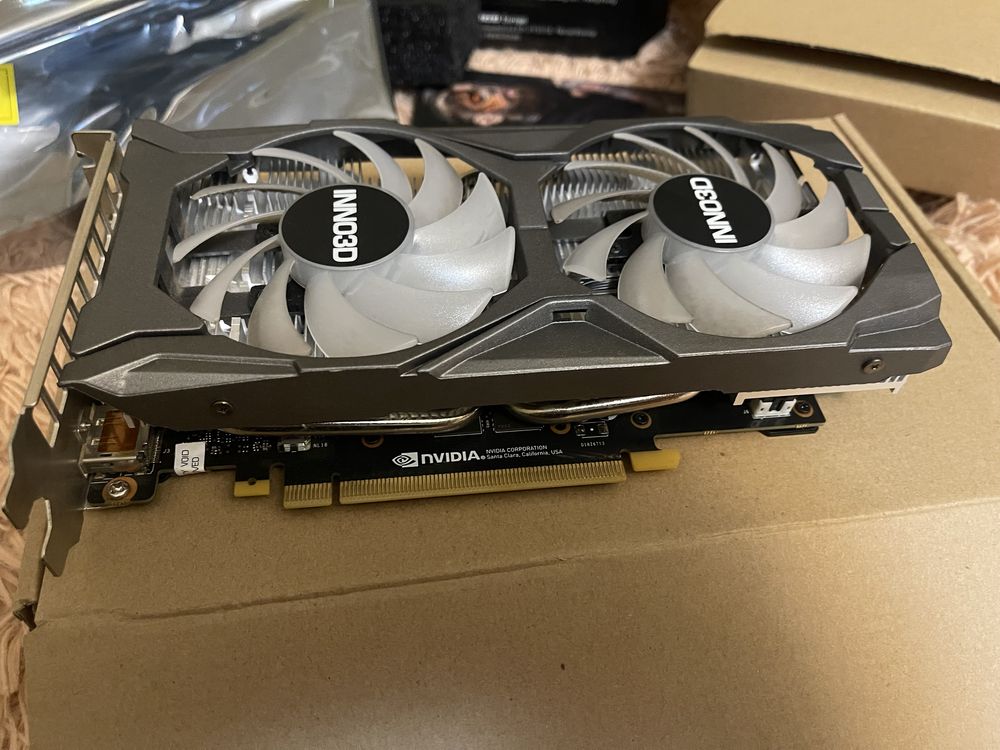 Видеокарта Ino3d gtx 1660 super rgb 6gb