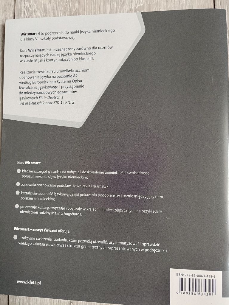 Wir smart 4 zeszyt ćwiczeń