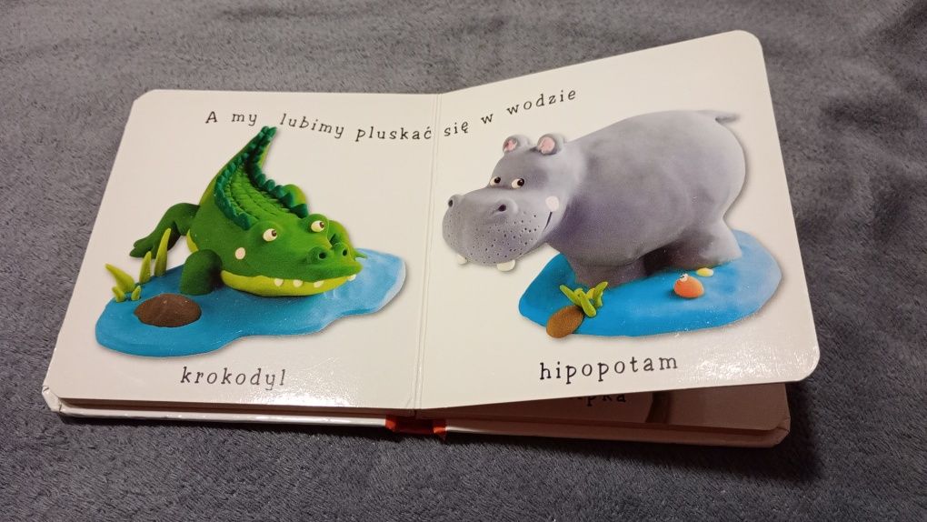 Obrazki dla maluchów. Dzikie zwierzęta, krok po kroku, świat w ruchu,