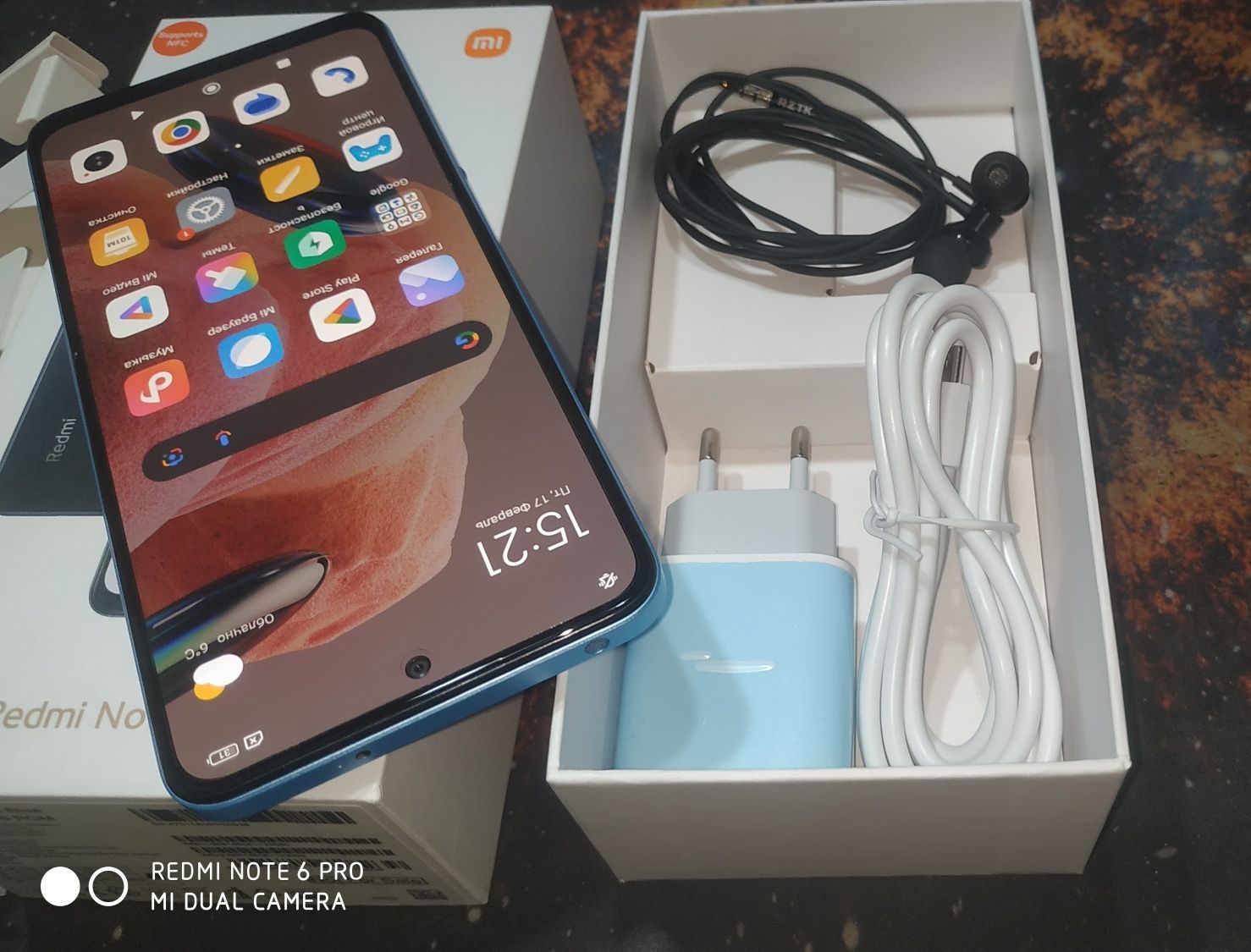 Redmi Not 12 Ice 4+2/168 NFC Официальная версия.Новый.Комплект полный.