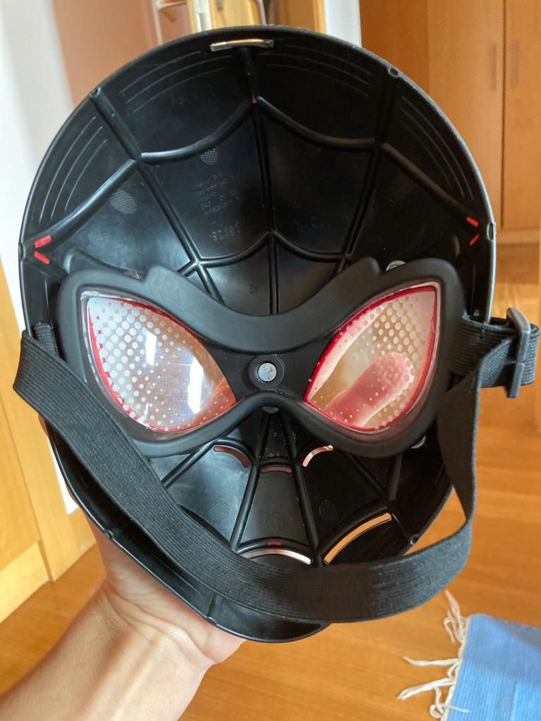 Máscara Homem-aranha Miles Morales