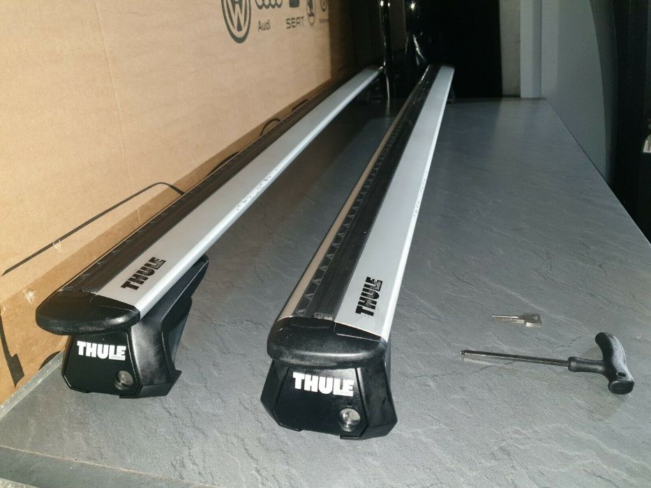 THULE 7104 + WingBar EVO поперечины на рейлинги как 757 или 775