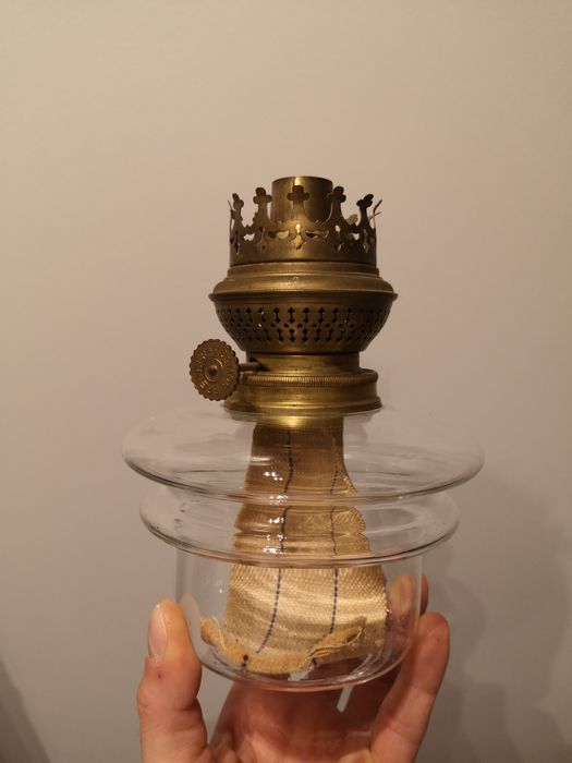 Brener lampa naftowa kosmos palnik wklad klosz pojemnik zbiornik lampy