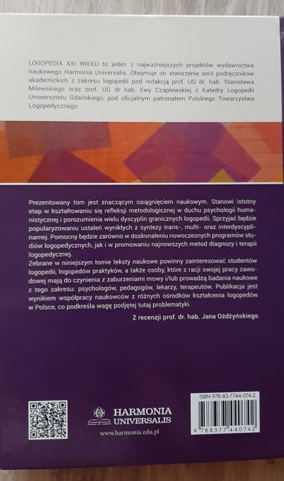 "Metodologia badań logopedycznych z perspektywy teorii i praktyki"