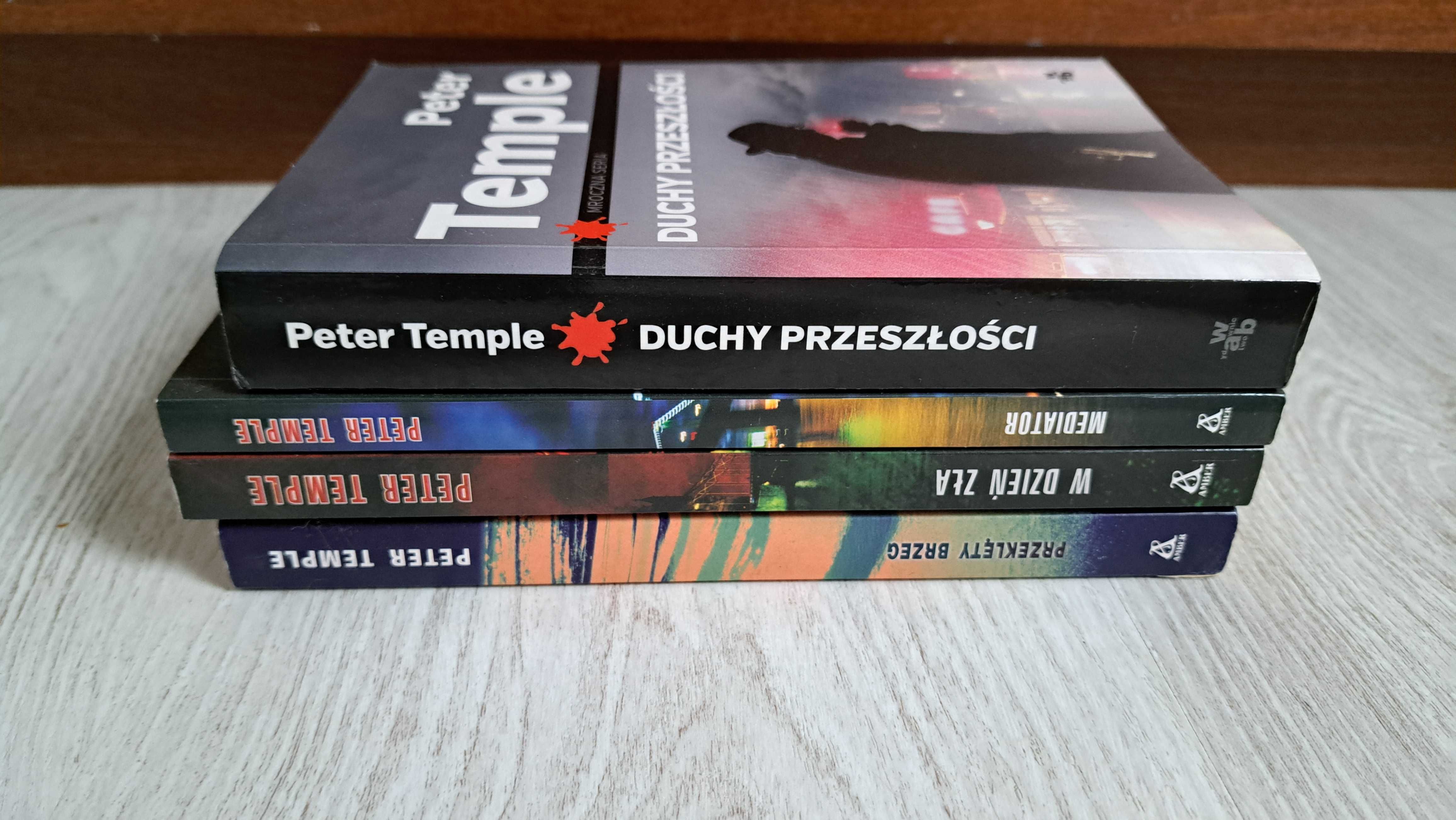 4x Peter Temple Mediator Duchy przeszłości W dzień zła Przeklęty brzeg