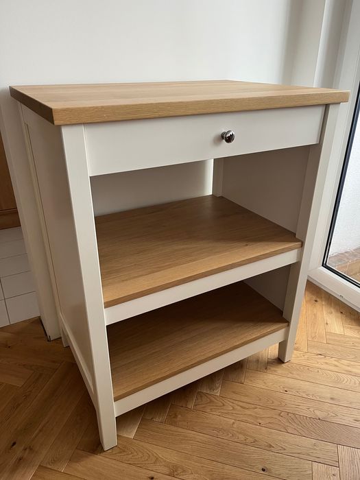 Wyspa kuchenna komoda z półkami IKEA Tornviken jak nowa