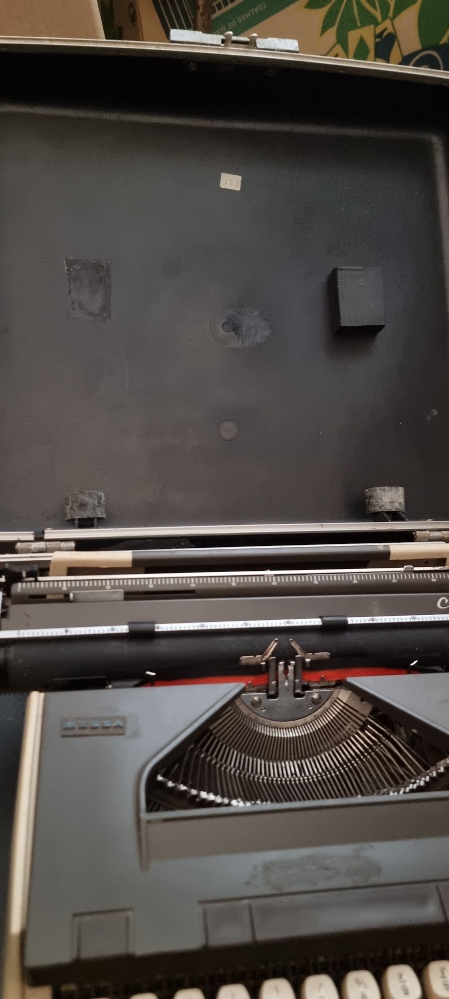 Máquina de escrever antiga