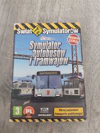 Sprzedam  grę na PC Symulator autobusów i tramwajów PL