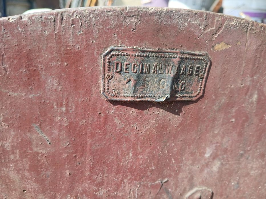 Balanca decimal waage