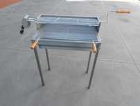 Grelhador Inox c/ Motor Elétrico 3 Frangos