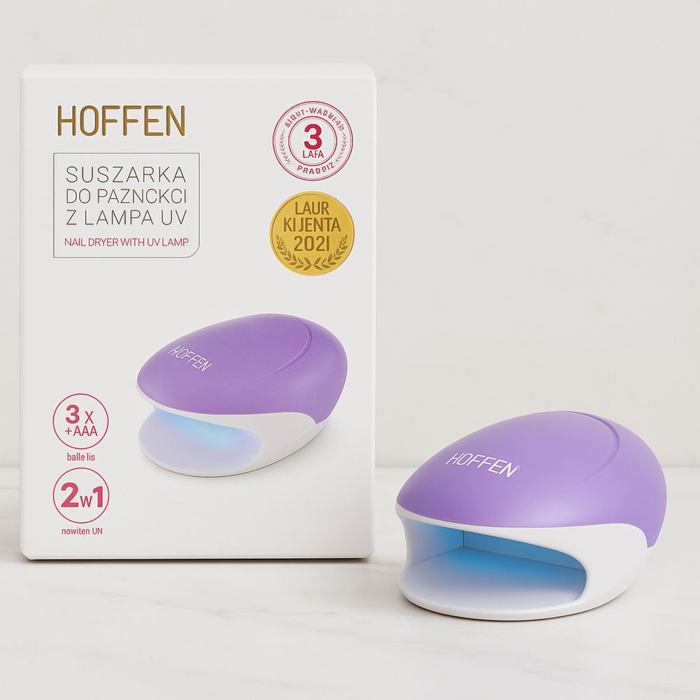 Nowa suszarka HOFFEN UV 2w1 • Domowy manicure w kilka minut HIT
