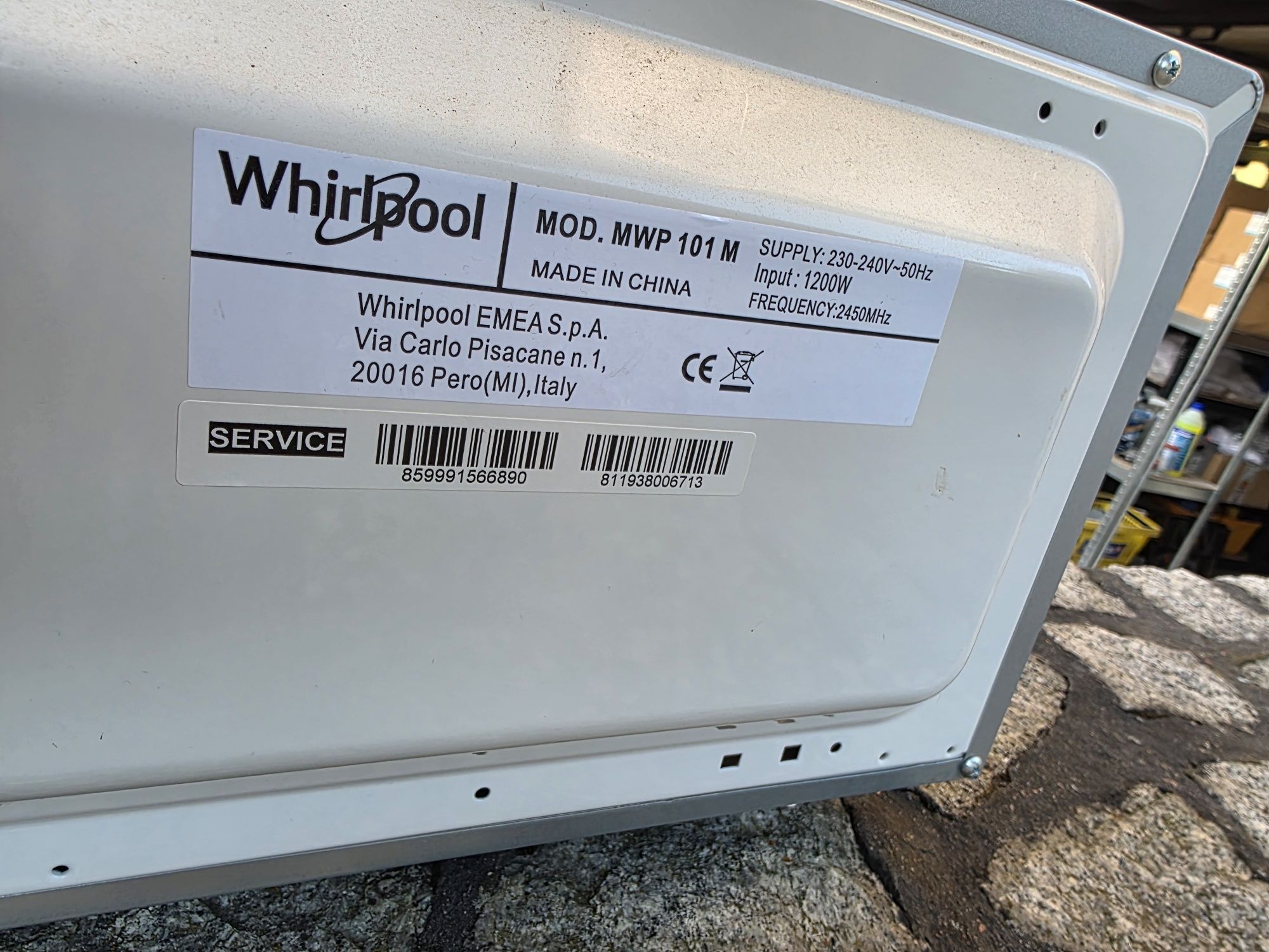 Mikrofala whirlpool
