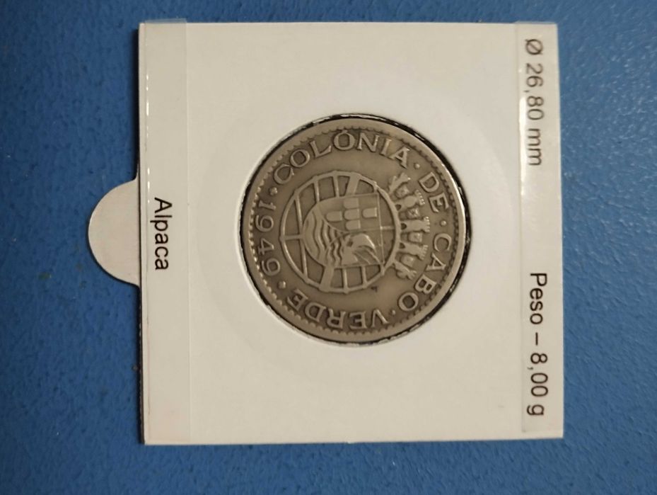 1 Escudo 1949 Cabo Verde