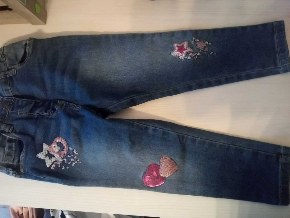 Spodnie jeansy dziewczynka