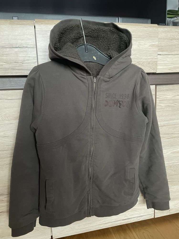 Bluza Domyos brązowa na misiu  159-172 S