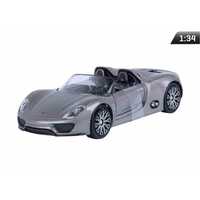 Model Autko Porsche 918 Spyder Concept Szary 1:34